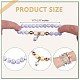 11pcs ensemble de bracelets extensibles de perles de rocaille boho JB737A-3