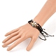 Einstellbare Nylonfaden geflochtene Perlen Armbänder Sets BJEW-JB05553-9
