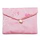 Sacchetti per riporre gioielli in tessuto floreale in stile cinese AJEW-D065-01B-04-1