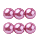 Perla redonda perlada de vidrio teñido ecológico perlado HY-PH0002-16-B-2