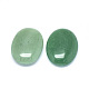 Piedra de palma ovalada de aventurina verde natural G-P415-55A-2