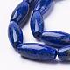 Natural Lapis Lazuli Beads Strands G-G696-09-10x25mm-3