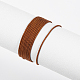 OLYCRAFT 140M 1.5mm Nylon Beading Cord Sienna Nylon String Thread Nylon Knotting Cord Rattail Trim for Chinese Knotting NWIR-OC0001-04-19-8