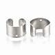 304 Stainless Steel Cuff Earrings STAS-S078-18-2