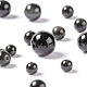 340pcs 4 tailles de perles d'obsidienne naturelle G-LS0001-18-4
