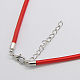 Fabricación de collares de cordón de seda NFS005-3