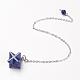 Chakra Natural Lapis Lazuli Dowsing Pendulums G-F516-01E-1