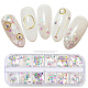 Glänzende Nagelkunst-Glitter-Sets MRMJ-R052-111-2