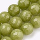 Chapelets de perles en jade de malaisie naturelle X-G-K288-12mm-16-1