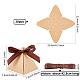 Paper Jewelry Box CON-WH0076-12C-2