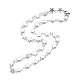 304 Stainless Steel Link Chain Necklaces NJEW-L457-008P-2