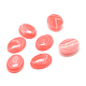 Dyed Synthetic Rhodochrosite Cabochons G-T020-8x10mm-05-1