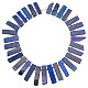 Arricraft 1 rang brins de perles de lapis-lazuli naturel G-AR0005-29-1
