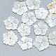 Perles de coquillage blanc naturel SSHEL-S260-008-1