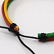 Multi-strand Leather Cord Bracelets BJEW-G419-1-2