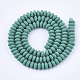 Vaporisez peints non-magnétiques synthétiques perles d'hématite brins G-T124-22-4