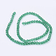 Brins de perles de verre rondes à facettes (32 facettes) X-EGLA-J042-4mm-13-3