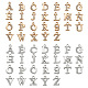Fashewelry 2 set 2 ciondoli con strass in lega di colori ALRI-FW0001-01-2