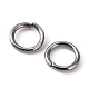 304 Stainless Steel Open Jump Rings STAS-Q186-02-4x0.6mm-3