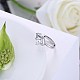 Adjustable 925 Sterling Silver Cubic Zirconia Finger Rings RJEW-BB20743-6-4