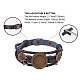 SUNNYCLUE DIY 3 Sets Braided Leather Bracelet Making Kit Multilayer Rope Bangle Cuff Wristband with Blank Alloy Cabochon Bezel Tray DIY-SC0003-44AB-4