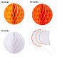 Paper Honeycomb Ball AJEW-BC0003-01-5