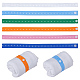 30 pz elastici per asole con bottone in plastica&nbsp;OCOR-WH0077-082-1