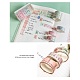 DIY cintas adhesivas decorativas del libro de recuerdos DIY-I070-B07-5