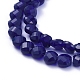 Glass Beads Strands X-EGLA-J149-B03-3