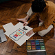 描画ツールプラスチック製図面型板テンプレート  スクラップブック、布地、タイル、床、家具、木材の塗装用  長方形  言葉  29.7x21cm DIY-WH0396-715-7