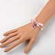 Alloy Enamel Butterfly Jewelry Sets for Kids: Bracelets & Necklaces SJEW-JS00750-3