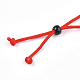 Nylonband Halskette Herstellung MAK-T005-08D-3
