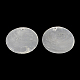 Flat Round Capiz Shell Pendants SSHEL-R035-12-1