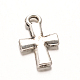 Cross Alloy Charms PALLOY-O067-03AS-RS-1