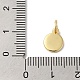 Настоящие 18-каратные позолоченные латунные эмалевые подвески KK-L216-001G-G03-3