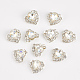 Cabochons Diamante de imitación de la aleación MRMJ-T014-02B-1