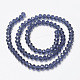 Chapelets de perles en verre X-EGLA-A034-T4mm-D12-2