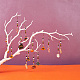 Decorazioni pendenti in lega smaltata a tema halloween HJEW-AB00251-4