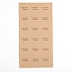 Self-Adhesive Kraft Paper Gift Tag Stickers DIY-D028-02E-01-1