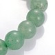 Tête de Bouddha pierres précieuses perles bracelets extensibles BJEW-JB01862-02-3