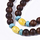 4-Loop Wrap Style Buddhist Jewelry BJEW-T009-06-4