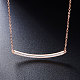 Ожерелье shegrace classic 925 из стерлингового серебра JN561A-3