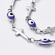 304 Stainless Steel Enamel Chains CHS-P006-03P-01-2