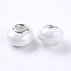 Perles européennes en porcelaine manuelles OPDL-G001-16-2