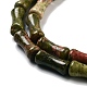 Природные Unakite бисер нитей G-Q178-A10-01-4
