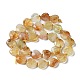 Chapelets de perles de citrine naturelle G-B044-B10-01-3