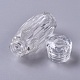 Tarro de crema recargable vacío acrílico transparente de 5 ml AJEW-WH0109-11-2