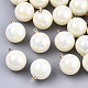 Pendentifs de perle d'imitation acrylique OACR-N010-020A-01-1