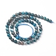 Natural Apatite Beads Strands G-L554-01-6mm-3