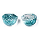 Perles de verre peintes par pulvérisation transparent GLAA-N035-033-C01-3